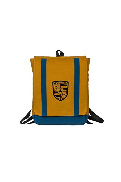 Z zepplin Porsche Logo Black Yellow Backpack