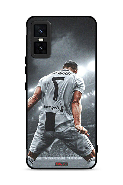 Tolwak غطاء حماية لهاتف Infinix GT 30 Pro بطبعة احتفال كريستيانو رونالدو