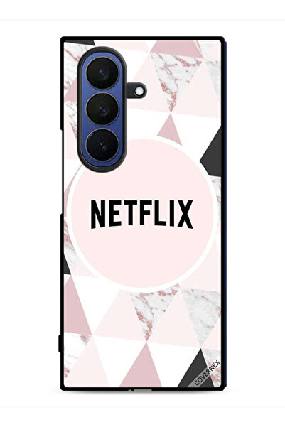 Covernex غطاء حماية لهاتف Samsung Galaxy Z Fold7 مع خلفية Netflix