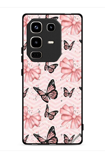 Covernex غطاء حماية لهاتف Infinix Note 50 Pro 4G بخلفية فراشات