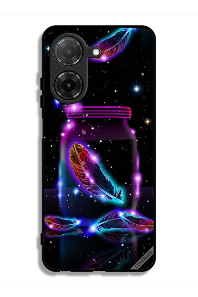 Covernex غطاء حماية لهاتف Xiaomi Redmi A5 4G بتصميم ريش في جرة