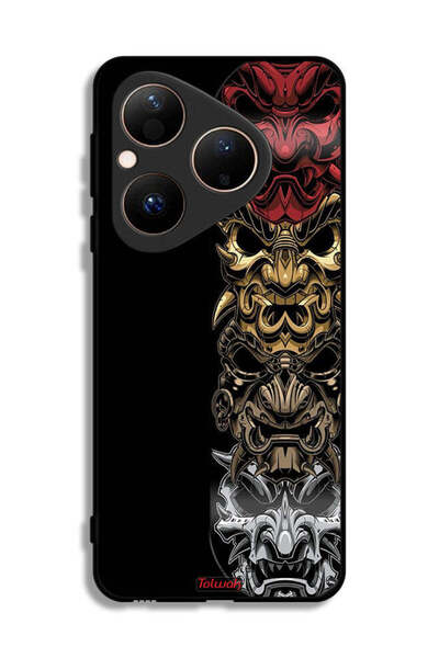 Tolwak غطاء حماية لهاتف هواوي بيورا 80 مع رسومات فنية