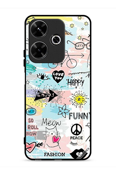 Covernex غطاء حماية لهاتف شاومي ريدمي 13 4G بتصميم دودل مياو إنجوي