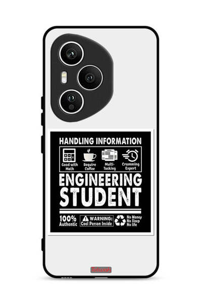 Tolwak غطاء حماية لهاتف Honor 400 Pro، ملصق طالب هندسة