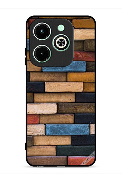 Covernex غطاء حماية خشبي لهاتف Infinix Hot 40i 4G