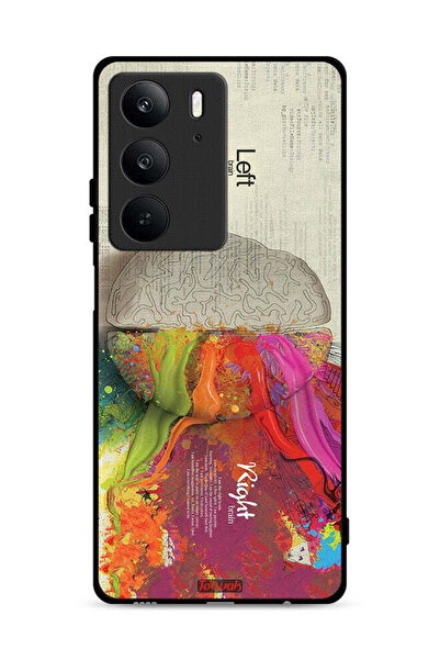 Tolwak غطاء حماية Realme C75 4G بتصميم تجريدي لعلم الدماغ