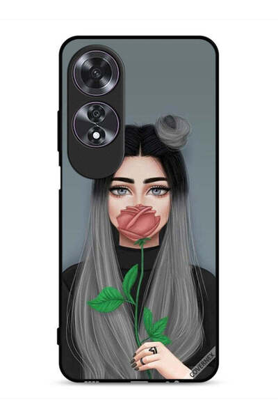 Covernex غطاء حماية لهاتف Oppo A60 - تصميم فتاة لطيفة