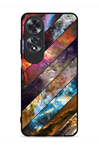 Covernex غطاء حماية بنمط خطوط لهاتف Oppo A60