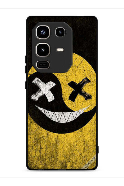 Covernex غطاء حماية لهاتف Infinix Note 50 Pro 4G برسومات وجه مارشميلو