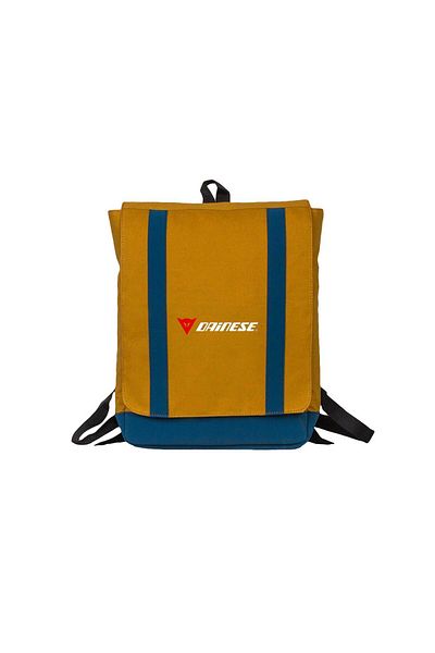 Z zepplin Dainese Logo Text Yellow Backpack