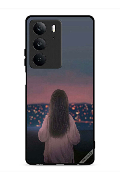 Covernex غطاء حماية لهاتف Realme C75 4G بنقشة فتاة واقفة