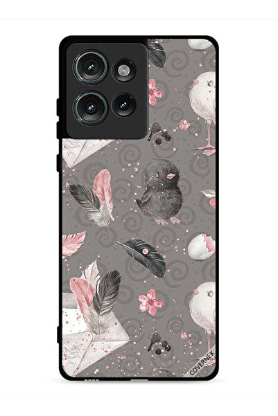 Covernex غطاء حماية لهاتف موتورولا إيدج 50 - ريش وفراخ