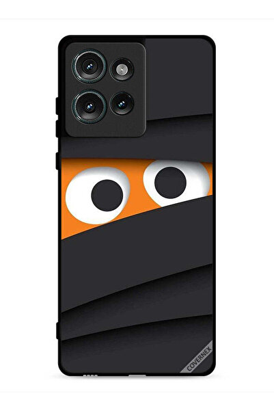 Covernex غطاء حماية لهاتف موتورولا إيدج 50 بطبعة عينين