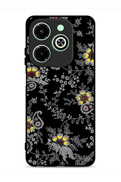 Covernex غطاء حماية لهاتف Infinix Hot 40i 4G بخلفية زهور فنية