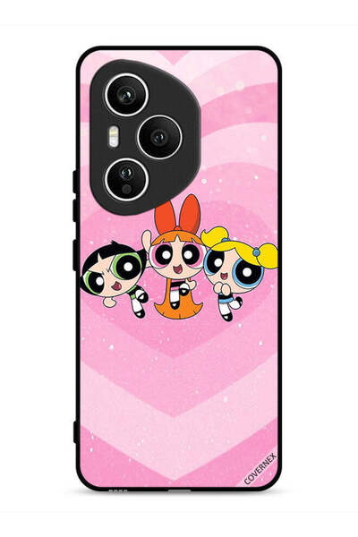 Covernex غطاء حماية لهاتف Honor 400 Pro برسومات كرتونية للفتيات القويات