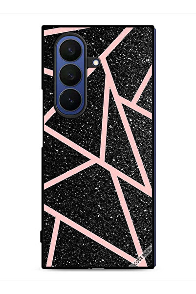 Covernex غطاء حماية لهاتف سامسونج جالاكسي زد فولد 7 بنقشة لامعة ومسارات