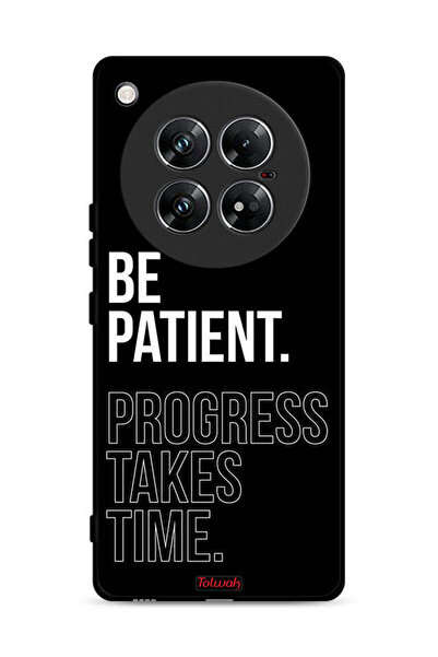 Tolwak غطاء حماية لهاتف Infinix Zero 40 كن صبورًا فالتقدم يستغرق وقتًا