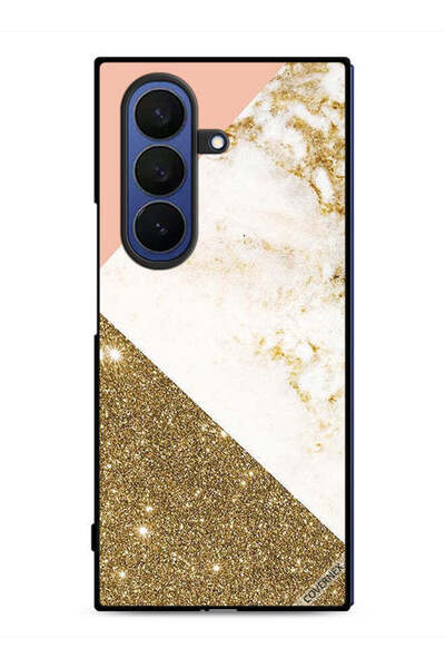 Covernex غطاء حماية لهاتف سامسونج جالاكسي زد فولد 7 بنمط لامع ورخامي