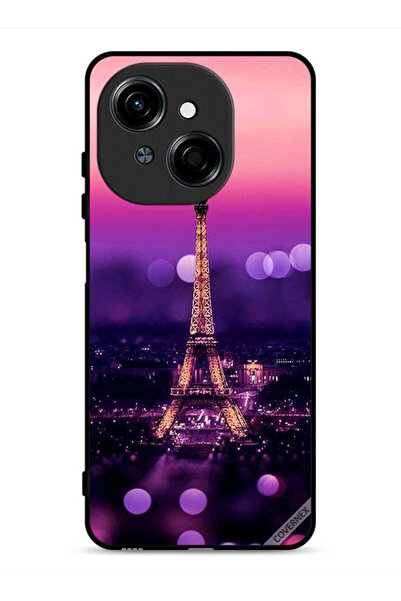 Covernex غطاء حماية لهاتف تكنو سبارك جو 1 إس 4G بطبعة برج إيفل