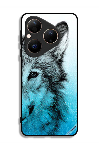 Covernex غطاء حماية هواوي بيورا 80 بتصميم نصف وجه ذئب