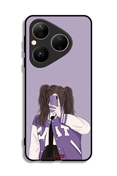 Tolwak غطاء حماية لهاتف هواوي بيورا 80 لالتقاط صور سيلفي