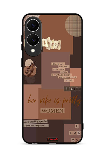 Tolwak Samsung Galaxy S25 Edge Protective Case Cover Adventurer Women