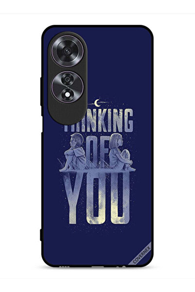 Covernex غطاء حماية لهاتف Oppo A60 "أفكر فيك"