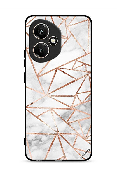 Covernex غطاء حماية لهاتف Honor 400 بنمط رخامي وورق جدران