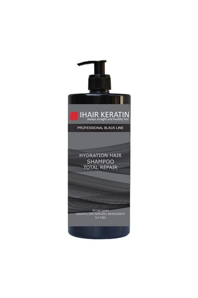Ihair Keratin Hydrating Shampoo with Keratin Total Repair Black Line Ihair Keratin 1000ml