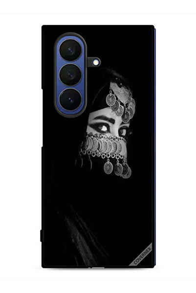 Covernex غطاء حماية لهاتف سامسونج جالاكسي زد فولد 7، فتاة ذات عيون جميلة ووجه...