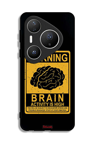 Tolwak غطاء حماية لهاتف هواوي بيورا 80 برو بلس تحذير من ارتفاع نشاط الدماغ