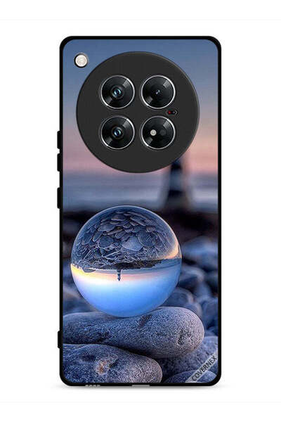 Covernex غطاء حماية لهاتف Infinix Zero 40، تصوير رائع للطبيعة في زجاج دائري