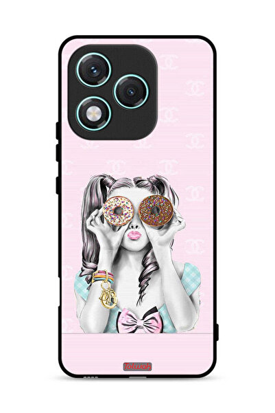 Tolwak غطاء حماية لهاتف Honor 400 Lite يحمل قطعتين من الدونات