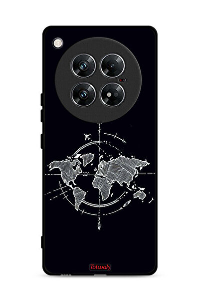 Tolwak غطاء حماية لهاتف Infinix Zero 40 بنقشة البوصلة