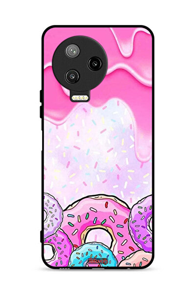 Tolwak غطاء حماية لهاتف Infinix Note 12 Pro 4G - ألوان دونات