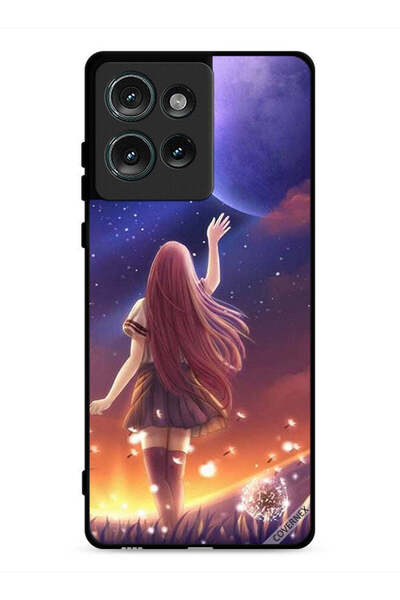 Covernex غطاء حماية لهاتف موتورولا إيدج 50 بتصميم القمر المؤثر