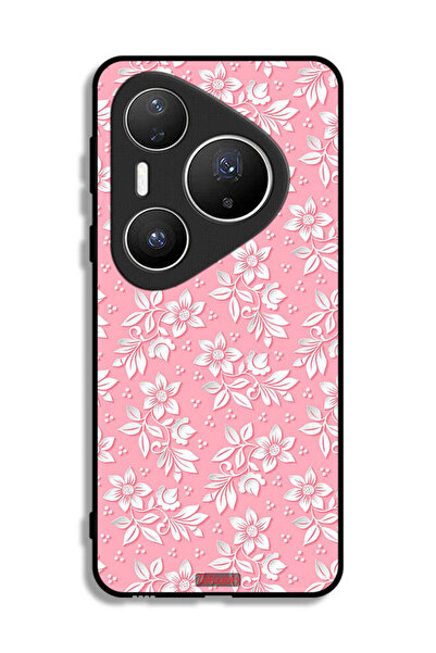 Tolwak غطاء حماية لهاتف هواوي بيورا 80 برو بلس بنمط خلفية زهور