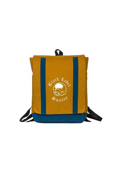 Z zepplin Black Label Society Yellow Backpack