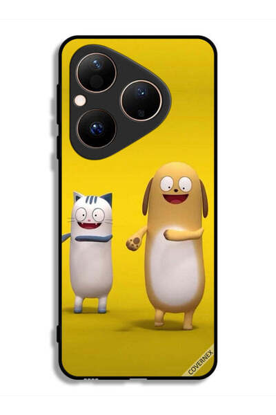 Covernex غطاء حماية هواوي بيورا 80 قصة القط والكلب