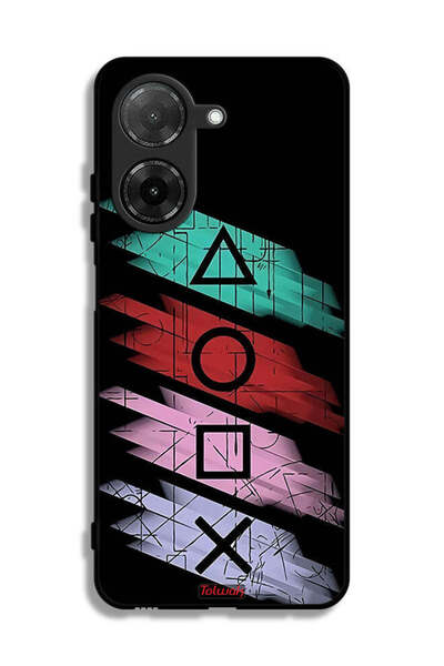 Tolwak غطاء حماية لهاتف Xiaomi Redmi A5 4G برسومات أيقونات لعبة الحبار