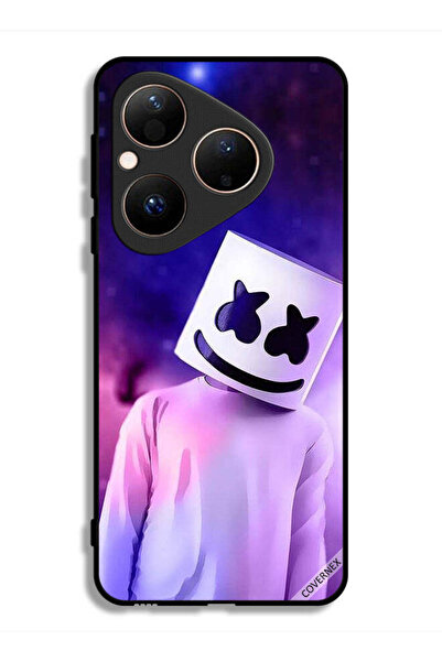 Covernex غطاء حماية لهاتف هواوي بيورا 80 برأس مارشميلو