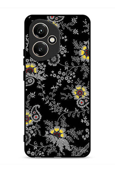 Covernex غطاء حماية لهاتف Honor 400 بخلفية زهور فنية