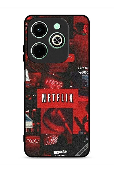 Covernex غطاء حماية لهاتف Infinix Hot 40i 4G مع Netflix