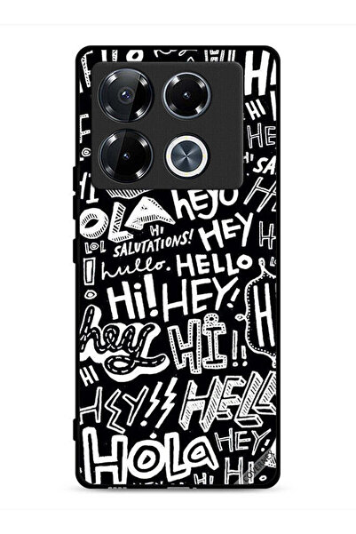 Covernex غطاء حماية لهاتف Infinix Note 40 Pro 5G، مرحبًا، علامات