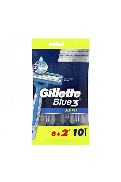 Gillette Blue 3 Simple, 8+2