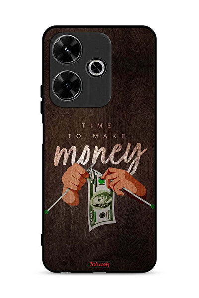 Tolwak غطاء حماية لهاتف Xiaomi Redmi 13 4G حان وقت جني الأموال