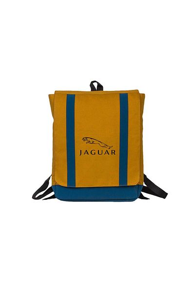 Z zepplin Jaguar Logo Yellow Backpack