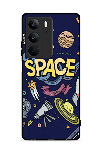 Covernex غطاء حماية لهاتف Realme C75 4G برسومات فنية فضائية