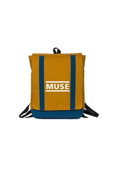 Z zepplin Muse Logo Yellow Backpack