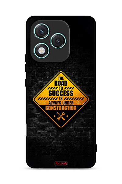 Tolwak غطاء حماية لهاتف Honor 400 Lite الطريق إلى النجاح دائمًا قيد الإنشاء